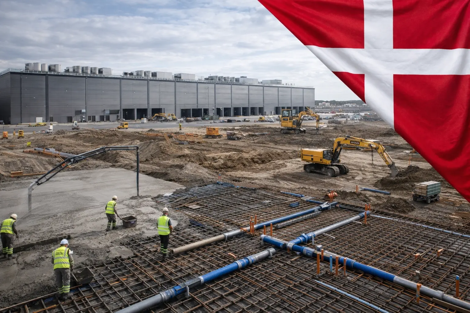 Vindil Group tilldelas kontrakt i Danmark – etablerar verksamhet inom hyperscale datacenter